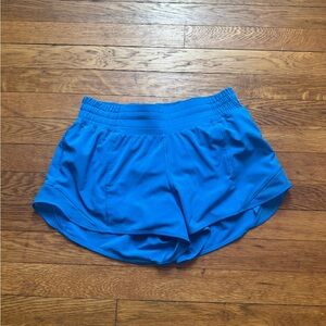 Blue Hotty Hot Lululemon Shorts